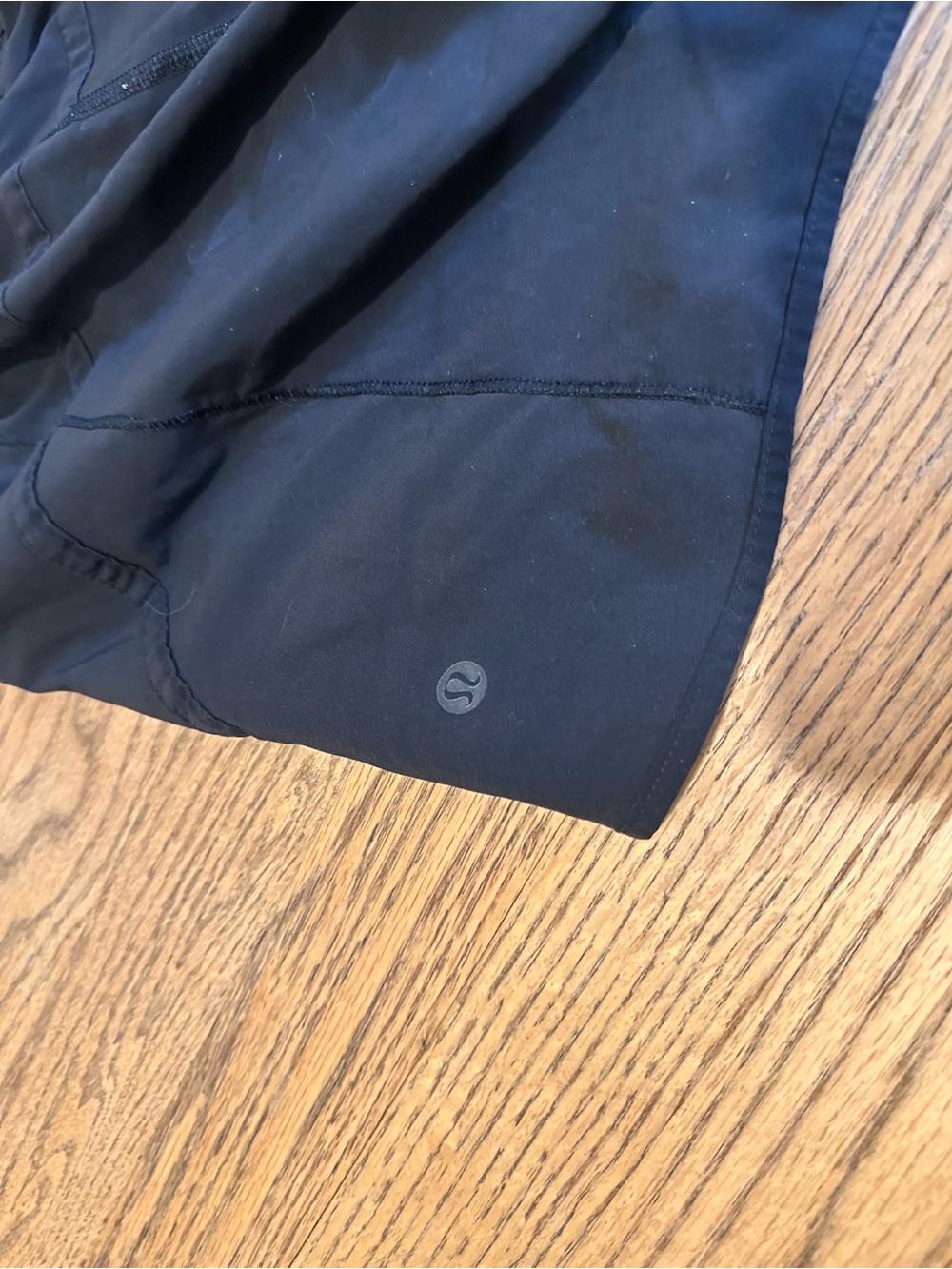 lululemon athletica Black Elastic-Waist Athletic  track that Shorts - Picture 4 of 4